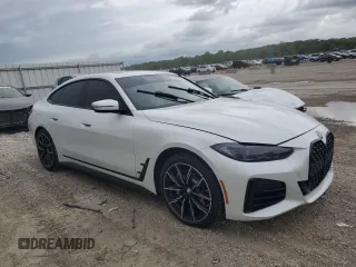 2023 BMW 4 Series 430i xDrive z VIN WBA73AV08PFM91846, wystawiony jako Copart lot #55291695 z przebiegiem Nie podano mil oraz Szkoda całkowita • Salvage title. Historia ofert i sprzedaży dostępna na DreamBid. Obrazek 4.