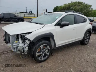 2024 Subaru Crosstrek Premium с VIN JF2GUADC2RH253043, выставлен на аукционе Copart как лот 54773225 с пробегом 44 476 миль миль и Списание • Salvage title. История ставок и продаж доступна на DreamBid. Изображение 1.