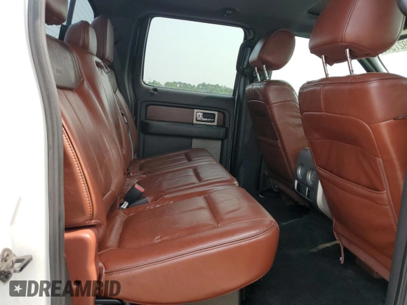2013 Ford F-150 XL with VIN 1FTFW1ET1DKF45748, listed as a Copart auction lot 58927545 with 236,062 mi miles and Salvage title. Bid and sale history available at DreamBid. Image 10.