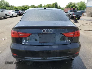 2015 Audi A3 Premium with VIN WAUBFGFF9F1086999, listed as a Copart auction lot 58563315 with 128,898 mi miles and Salvage title. Bid and sale history available at DreamBid. Image 6.
