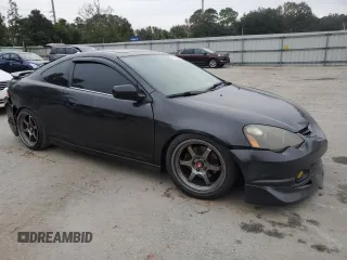 2002 Acura RSX Type S with VIN JH4DC53062C025583, listed as a Copart auction lot 80973534 with 207,624 mi miles and Salvage Title. Bid and sale history available at carsss.com. Image 4.