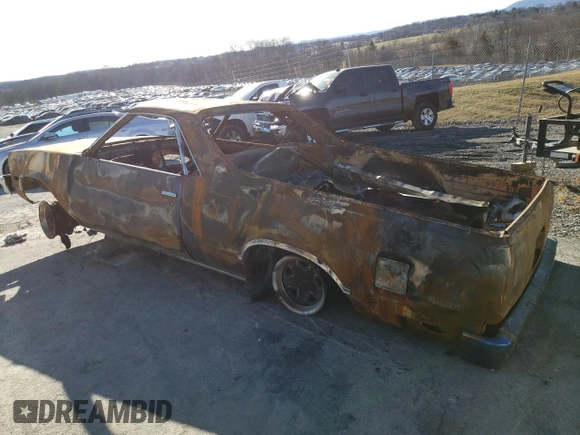 1986 Chevrolet El Camino z VIN 3GCCW80Z0GS917385, wystawiony jako Copart lot #89348085 z przebiegiem Nie podano mil oraz Szkoda całkowita • Salvage title. Historia ofert i sprzedaży dostępna na DreamBid. Obrazek 2.