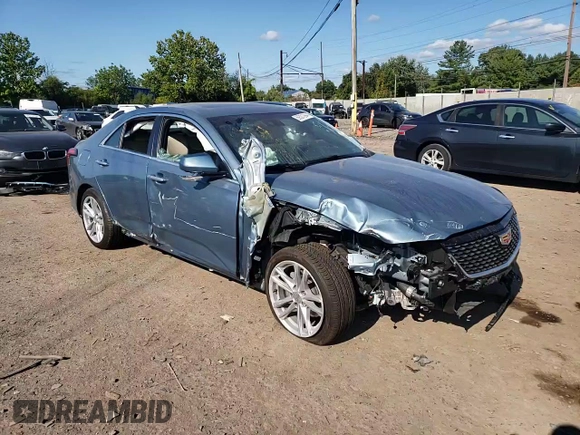 2024 Cadillac CT4 Luxury with VIN 1G6DK5RK5R0118896, listed as a Copart auction lot 69321294 with Not Provided miles and Salvage Title. Bid and sale history available at carsss.com. Image 10.