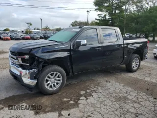 2022 Chevrolet Silverado 1500 LT with VIN 3GCUYDED3NG218062, listed as a Copart auction lot 72992144 with 33,036 mi miles and Salvage Title. Bid and sale history available at DreamBid. Image 1.