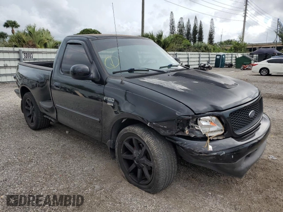 2003 Ford F-150 XL with VIN 1FTRF07W33KB56591, listed as a Copart auction lot 64170993 with 150,941 mi miles and Salvage title. Bid and sale history available at DreamBid. Image 4.