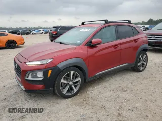2020 Hyundai Kona Limited z VIN KM8K3CA50LU407160, wystawiony jako Copart lot #53976315 z przebiegiem 90 704 mil mil oraz Szkoda całkowita • Salvage title. Historia ofert i sprzedaży dostępna na DreamBid. Obrazek 1.
