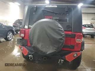 2008 Jeep Wrangler X with VIN 1J4FA24118L501599, listed as a Copart auction lot 52776475 with 74,186 mi miles and Salvage Title. Bid and sale history available at DreamBid. Image 6.