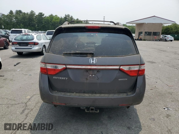 2013 Honda Odyssey Touring with VIN 5FNRL5H98DB053891, listed as a Copart auction lot 59592425 with 174,773 mi miles and Clean title. Bid and sale history available at DreamBid. Image 6.