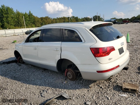2007 Audi Q7 Premium with VIN WA1BV74L17D085824, listed as a Copart auction lot 58259024 with 0 mi miles and Salvage Title. Bid and sale history available at carsss.com. Image 2.