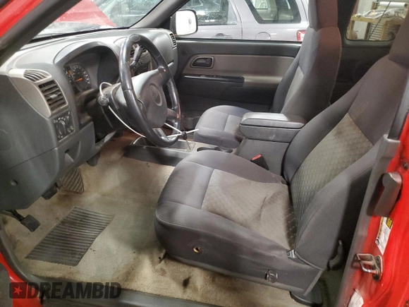 2004 GMC Canyon SLE Z71 with VIN 1GTDT196148217750, listed as a Copart auction lot 44117015 with 217,964 mi miles and Salvage Title. Bid and sale history available at carsss.com. Image 7.
