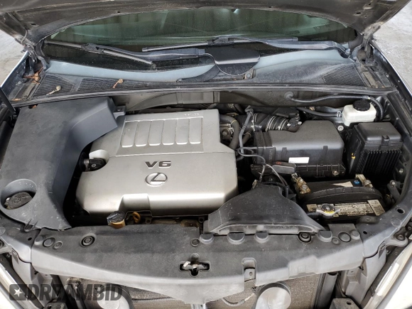 2009 Lexus RX 350 with VIN 2T2HK31U19C109128, listed as a Copart auction lot 52909855 with 109,063 mi miles and Salvage Title. Bid and sale history available at DreamBid. Image 12.