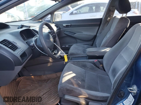 2006 Honda Civic LX z VIN 1HGFA16556L058534, wystawiony jako Copart lot #44396645 z przebiegiem 233 181 mil mil oraz Szkoda całkowita • Salvage title. Historia ofert i sprzedaży dostępna na DreamBid. Obrazek 7.
