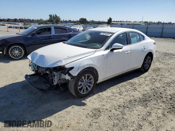 2024 Mazda 3 S with VIN 3MZBPAAM0RM406119, listed as a Copart auction lot 76826864 with 11,508 mi miles and Salvage Title. Bid and sale history available at DreamBid. Image 1.