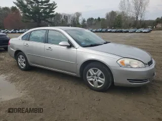2007 Chevrolet Impala LS with VIN 2G1WB58N879379159, listed as a Copart auction lot 51202185 with 75,058 mi miles and Clean Title. Bid and sale history available at DreamBid. Image 4.