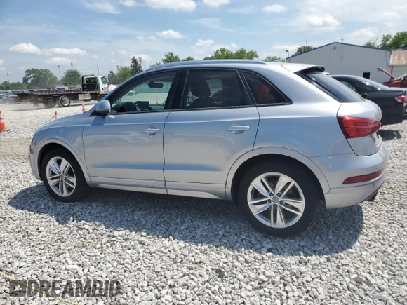 2017 Audi Q3 Premium z VIN WA1ECCFS8HR012695, wystawiony jako Copart lot #56799415 z przebiegiem 182 515 mil mil oraz Czysty tytuł • Clean title. Historia ofert i sprzedaży dostępna na DreamBid. Obrazek 2.