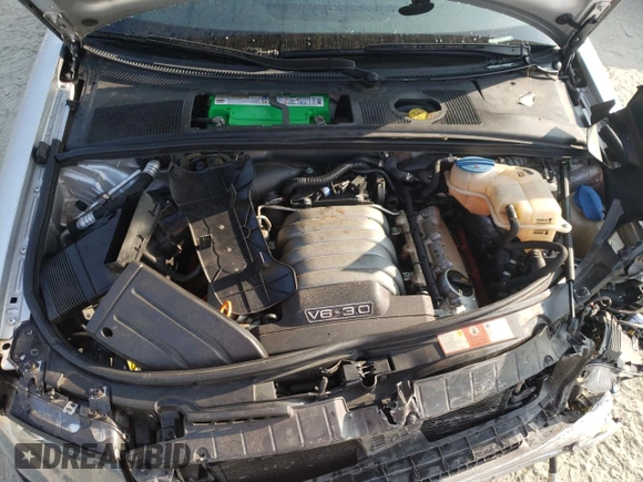 2006 Audi A4 3.0L with VIN WAUDT48H46K007943, listed as a Copart auction lot 70145914 with 63,743 mi miles and Salvage Title. Bid and sale history available at carsss.com. Image 11.
