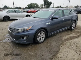 2015 Kia Optima Hybrid with VIN KNAGM4AD7F5086881, listed as a Copart auction lot 76205754 with 211,707 mi miles and Clean Title. Bid and sale history available at carsss.com. Image 1.
