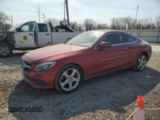 2017 Mercedes-Benz C 300 with VIN WDDWJ4KB3HF338651, listed as a Copart auction lot 48659375 with 156,271 mi miles and Salvage Title. Bid and sale history available at DreamBid. Image 1.