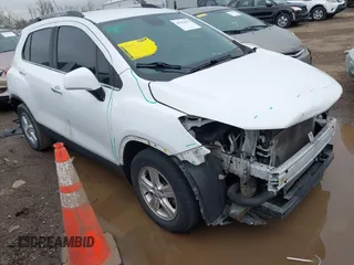 2019 Chevrolet Trax LT with VIN KL7CJLSB6KB913781, listed as a IAAI auction lot 41855655 with 86,444 mi miles and . Bid and sale history available at carsss.com. Image 1.