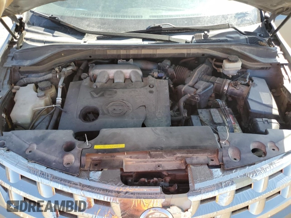 2005 Nissan Murano SL z VIN JN8AZ08W75W439014, wystawiony jako Copart lot #50821545 z przebiegiem 184 992 mil mil oraz Szkoda całkowita • Salvage title. Historia ofert i sprzedaży dostępna na DreamBid. Obrazek 11.