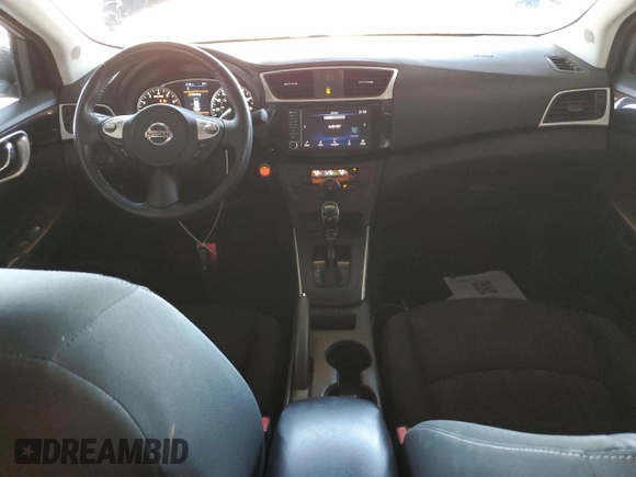 2019 Nissan Sentra S with VIN 3N1AB7APXKY278368, listed as a Copart auction lot 54526855 with 77,944 mi miles and Salvage Title. Bid and sale history available at carsss.com. Image 8.