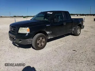 2007 Ford F-150 STX with VIN 1FTRX02W87KD25742, listed as a Copart auction lot 81679384 with 197,582 mi miles and Salvage Title. Bid and sale history available at carsss.com. Image 11.