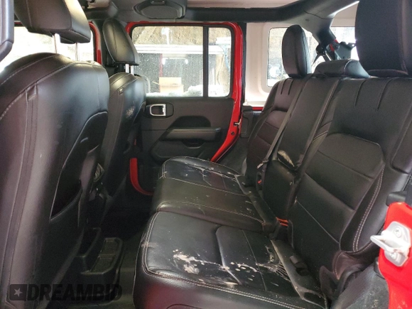 2021 Jeep Wrangler Unlimited Sahara z VIN 1C4JJXP64MW786392, wystawiony jako Copart lot #51800875 z przebiegiem 147 378 mil mil oraz Szkoda całkowita • Salvage title. Historia ofert i sprzedaży dostępna na DreamBid. Obrazek 10.