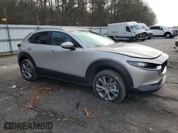 2023 Mazda CX-30 S Carbon Edition with VIN 3MVDMBCM6PM512481, listed as a Copart auction lot 86680724 with 23,914 mi miles and Salvage Title. Bid and sale history available at DreamBid. Image 4.