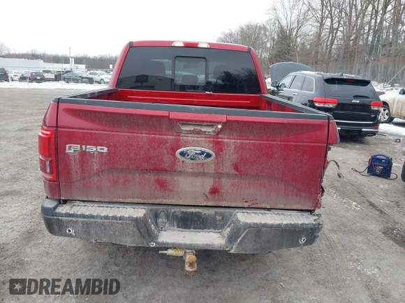 2015 Ford F-150 XLT with VIN 1FTEW1EP0FKE95314, listed as a IAAI auction lot 41471793 with 107,715 mi miles. Bid and sale history available at carsss.com. Image 16.