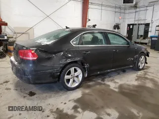 2014 Volkswagen Passat Wolfsburg Ed with VIN 1VWAS7A34EC027897, listed as a Copart auction lot 41937485 with 137,655 mi miles and Salvage Title. Bid and sale history available at carsss.com. Image 3.