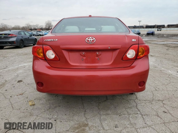 2009 Toyota Corolla with VIN 1NXBU40E29Z158681, listed as a Copart auction lot 51668605 with 237,981 mi miles and Clean Title. Bid and sale history available at carsss.com. Image 6.