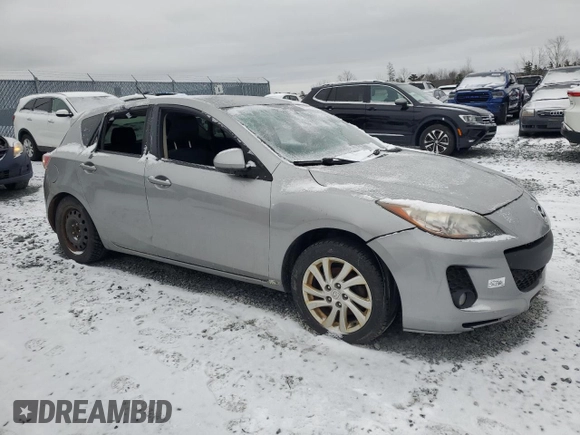 2012 Mazda 3 GX with VIN JM1BL1KF0C1598323, listed as a Copart auction lot 88100315 with Not Provided miles and Clean Title. Bid and sale history available at carsss.com. Image 4.