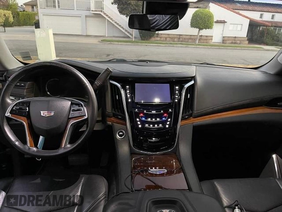 2018 Cadillac Escalade ESV Luxury z VIN 1GYS3HKJ2JR139302, wystawiony jako Copart lot #74639524 z przebiegiem 154 097 mil mil oraz Czysty tytuł • Clean title. Historia ofert i sprzedaży dostępna na DreamBid. Obrazek 9.