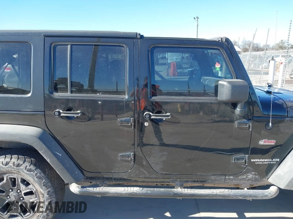 2008 Jeep Wrangler Unlimited Rubicon with VIN 1J8GA69198L574593, listed as a IAAI auction lot 41412045 with 174,727 mi miles and . Bid and sale history available at DreamBid. Image 14.
