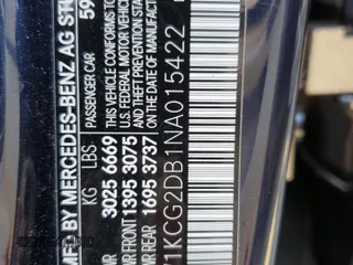 2022 Mercedes-Benz EQS with VIN W1KCG2DB1NA015422, listed as a Copart auction lot 61472114 with 13,429 mi miles and Salvage Title. Bid and sale history available at carsss.com. Image 12.