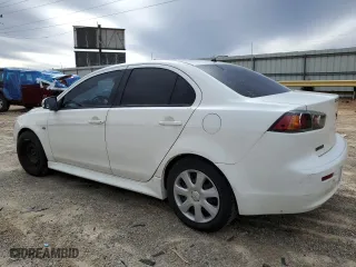 2015 Mitsubishi Lancer ES with VIN JA32U2FU2FU020799, listed as a Copart auction lot 45037745 with 177,776 mi miles and Clean Title. Bid and sale history available at carsss.com. Image 2.