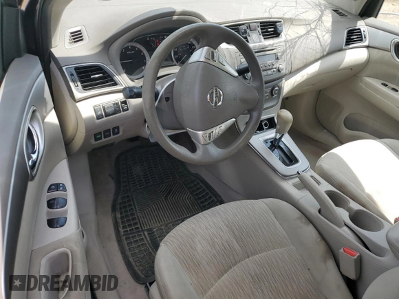 2014 Nissan Sentra S with VIN 3N1AB7AP9EY331520, listed as a Copart auction lot 53931085 with 106,587 mi miles and Salvage Title. Bid and sale history available at DreamBid. Image 8.
