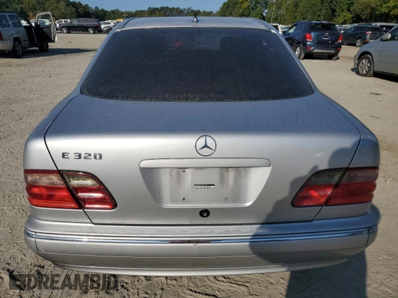 2000 Mercedes-Benz E-Class with VIN WDBJF65J3YB167247, listed as a Copart auction lot 75715464 with 0 mi miles and Salvage Title. Bid and sale history available at carsss.com. Image 6.