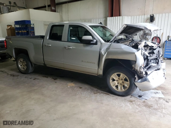 2018 Chevrolet Silverado 1500 LT with VIN 1GCVKREC5JZ355587, listed as a Copart auction lot 46615035 with 107,413 mi miles and Salvage Title. Bid and sale history available at carsss.com. Image 4.