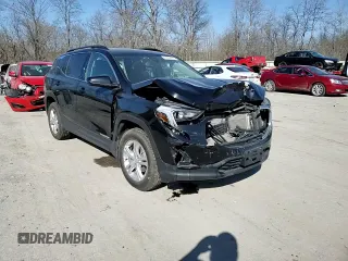 2020 GMC Terrain SLE with VIN 3GKALTEV1LL195653, listed as a Copart auction lot 47785085 with 95,480 mi miles and Salvage Title. Bid and sale history available at carsss.com. Image 12.