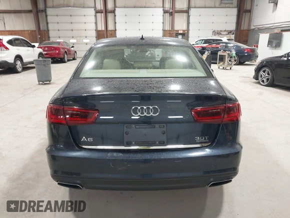 2018 Audi A6 Premium Plus with VIN WAUG3AFC8JN025243, listed as a IAAI auction lot 42029477 with 51,138 mi miles. Bid and sale history available at carsss.com. Image 16.