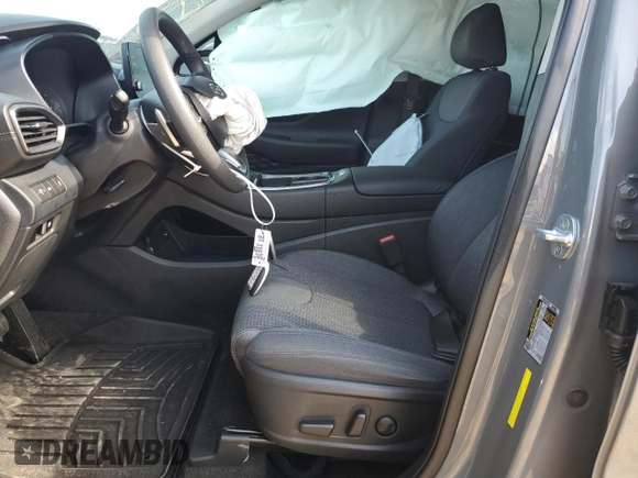 2022 Hyundai Santa Fe SEL with VIN 5NMS24AJ4NH434849, listed as a Copart auction lot 52390315 with 20,694 mi miles and Non Repairable. Bid and sale history available at DreamBid. Image 7.