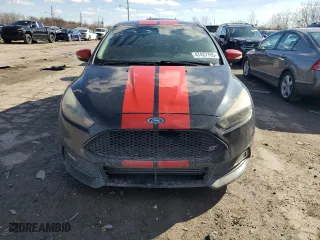 2015 Ford Focus ST with VIN 1FADP3L94FL216438, listed as a Copart auction lot 47437765 with 116,164 mi miles and Salvage Title. Bid and sale history available at carsss.com. Image 5.