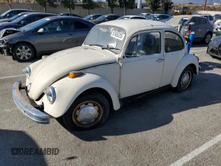 1974 Volkswagen Beetle с VIN 1142401102, выставлен на аукционе Copart как лот 87656295 с пробегом 40 458 миль миль и Списание • Salvage title. История ставок и продаж доступна на DreamBid. Изображение 1.