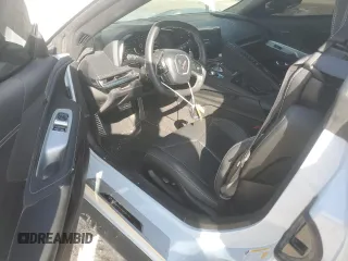2024 Chevrolet Corvette 1LT with VIN 1G1YA2D46R5109841, listed as a Copart auction lot 43243585 with 7,840 mi miles and Salvage title. Bid and sale history available at DreamBid. Image 8.