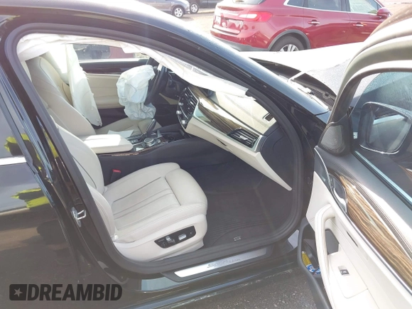 2017 BMW 5 Series 530i with VIN WBAJA5C39HG455823, listed as a IAAI auction lot 42840957 with 53,809 mi miles and . Bid and sale history available at DreamBid. Image 5.