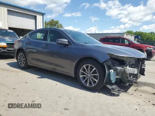 2019 Acura TLX with VIN 19UUB1F33KA003993, listed as a Copart auction lot 56458305 with 118,466 mi miles and Salvage title. Bid and sale history available at DreamBid. Image 4.