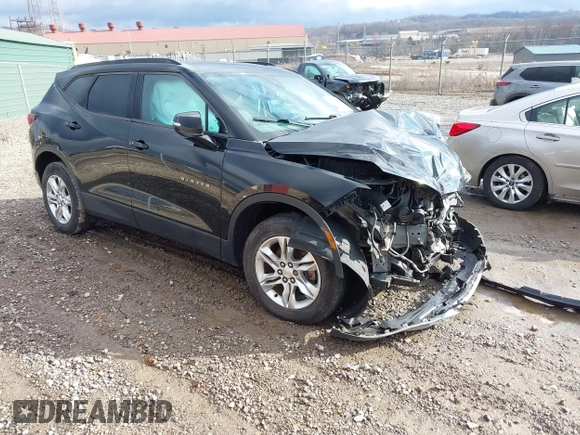 2020 Chevrolet Blazer LT with VIN 3GNKBJRS8LS611556, listed as a IAAI auction lot 41211060 with 68,653 mi miles and . Bid and sale history available at DreamBid. Image 1.