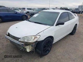 2005 Honda Civic Cpe LX with VIN 1HGEM22595L051891, listed as a IAAI auction lot 41271309 with 146,060 mi miles. Bid and sale history available at carsss.com. Image 18.