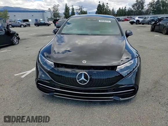 2022 Mercedes-Benz EQS with VIN W1KCG2DB1NA014402, listed as a Copart auction lot 48936474 with 20,081 mi miles and Salvage Title. Bid and sale history available at carsss.com. Image 11.